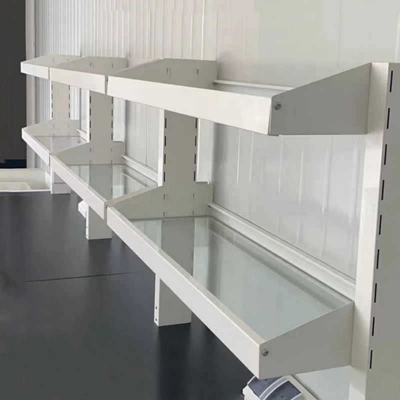 Reagent Shelf Height-adjustable Chemical Laboratory Storage Rack for Lab Benches