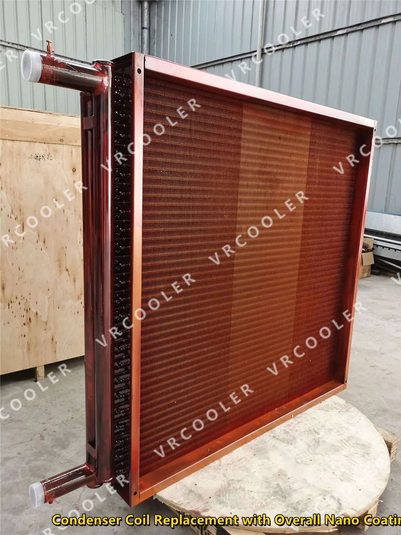 Ahu Condenser Coil Freezer Evaporator Coil For Air Conditioner Handling