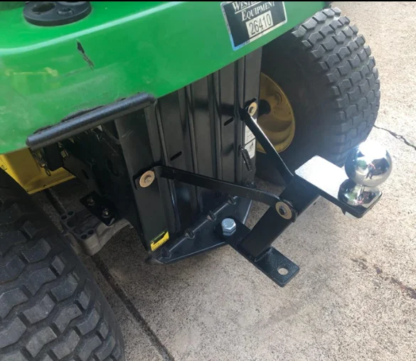 Attelage Pour Tracteur Agricole Attelage De Remorque Pour Tondeuse Autoportée - Récepteur 3,8 Cm, Acier Robuste, Capacité 3175 Kg, Pour Tracteur Tondeuse Récepteur 3.8 Cm Tracteur Pelouse