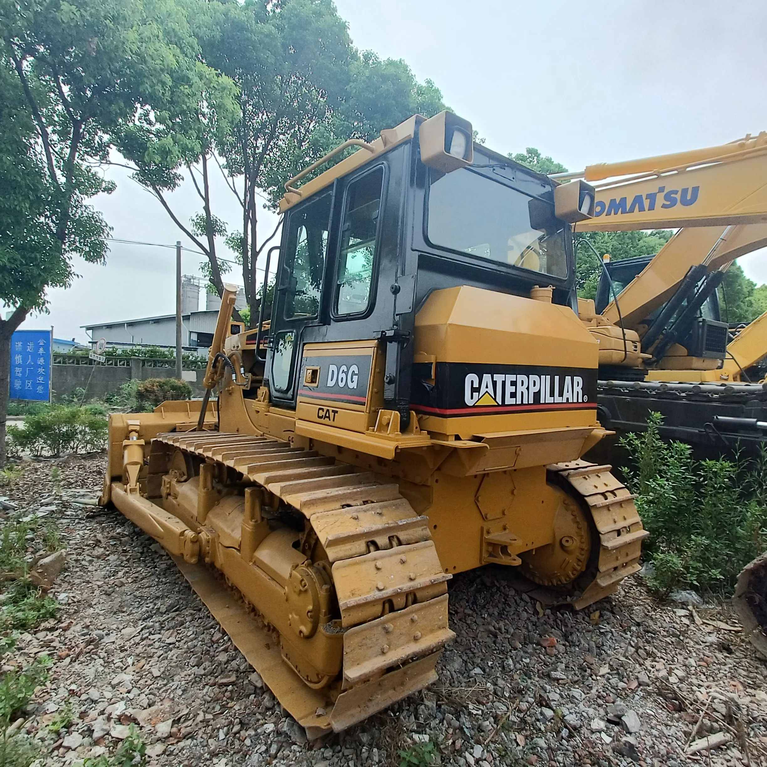 Оригинальные японские Гусеничные бульдозеры CAT D6G дешевые для продажи бульдозер/бульдозер D6
