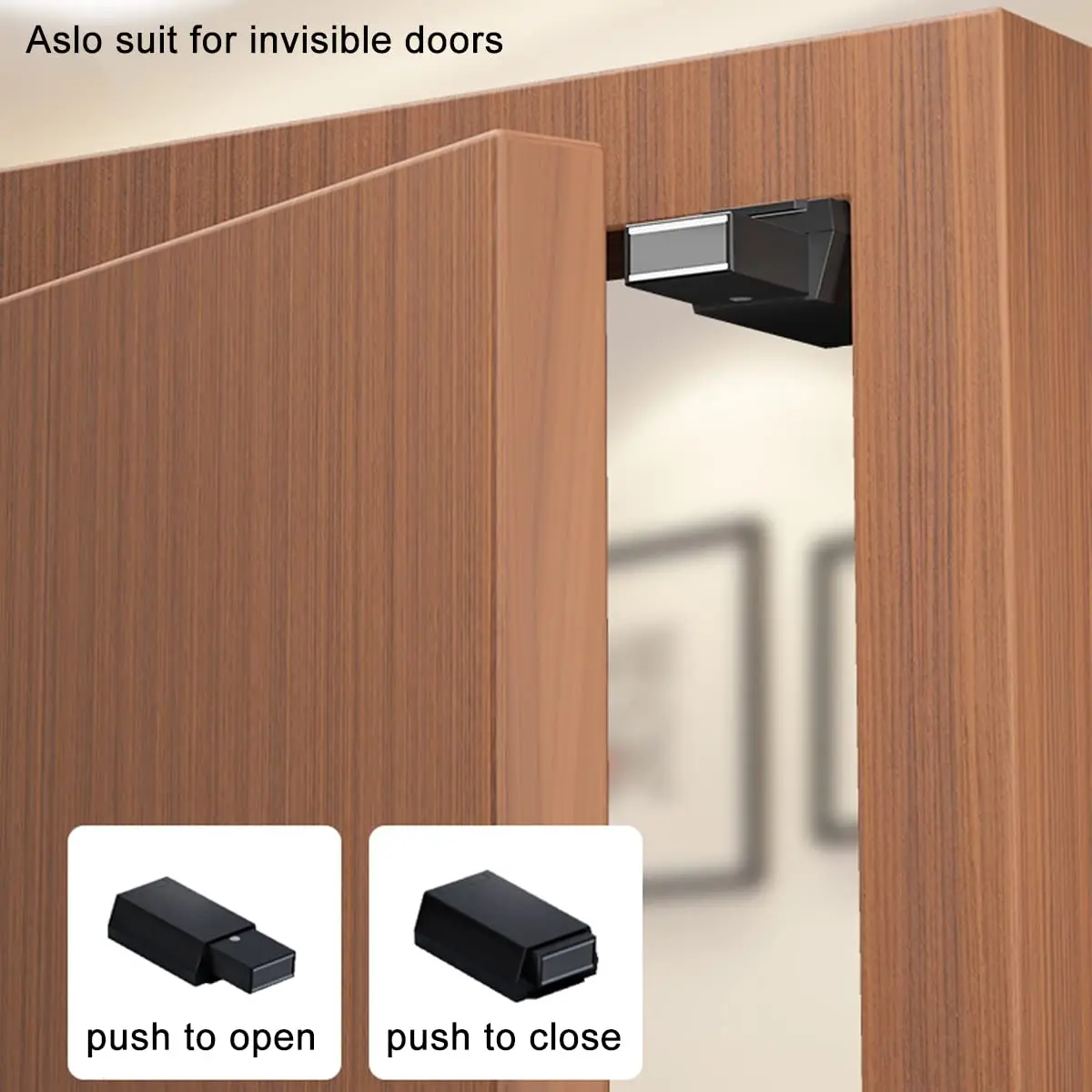 Heavy Duty Push To Open Hardware Push Latch Lock For