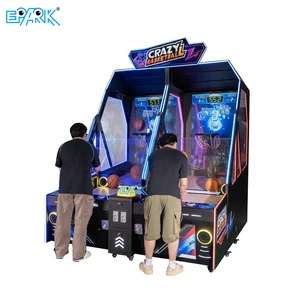 Double Players Crazy Basketball Shopping Mall Indoor Sports Lcd Shooting Machine Coin-operated Arcade Game Machine