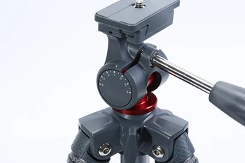 Fotopro Entry Level Lightweight Smartphone DSLR Digital Camera Video Tripod With 2 Way Head detail image