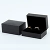 Black wedding ring box