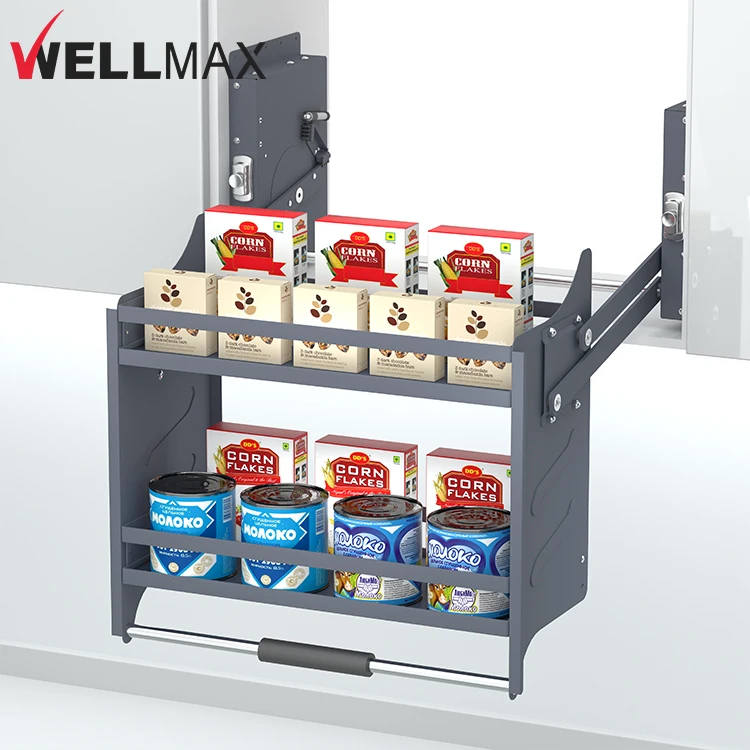 Wellmax Kitchen Wall Basket Furniture Accessories Hardware Pull
