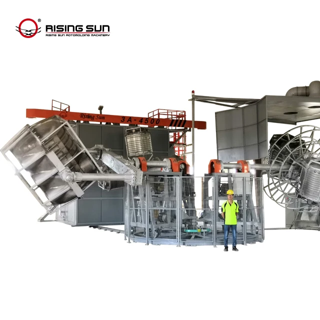 Plastic Cooler Making Machine Shuttle Rotomolding Machine 3A-3500