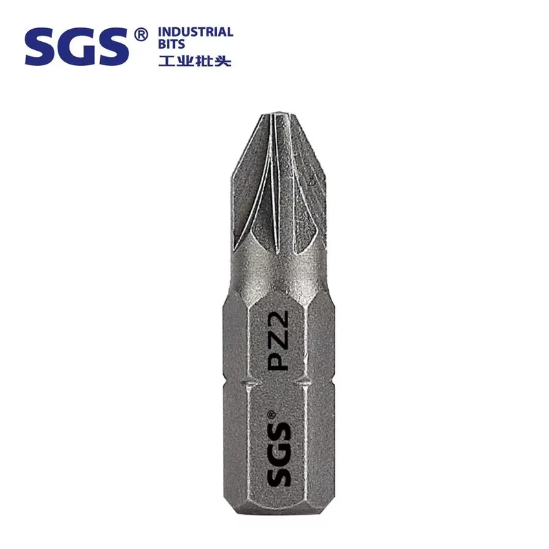 MOYOTEC Factory Direct 6.35mm Hexagon Driver 25mm Pozi Insert Bit