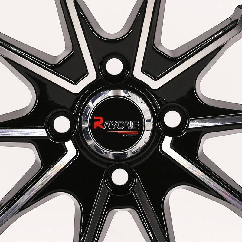 669 Factory Custom 15 Inch 4 Holes 4x100 Alloy Wheels for Passenger Car