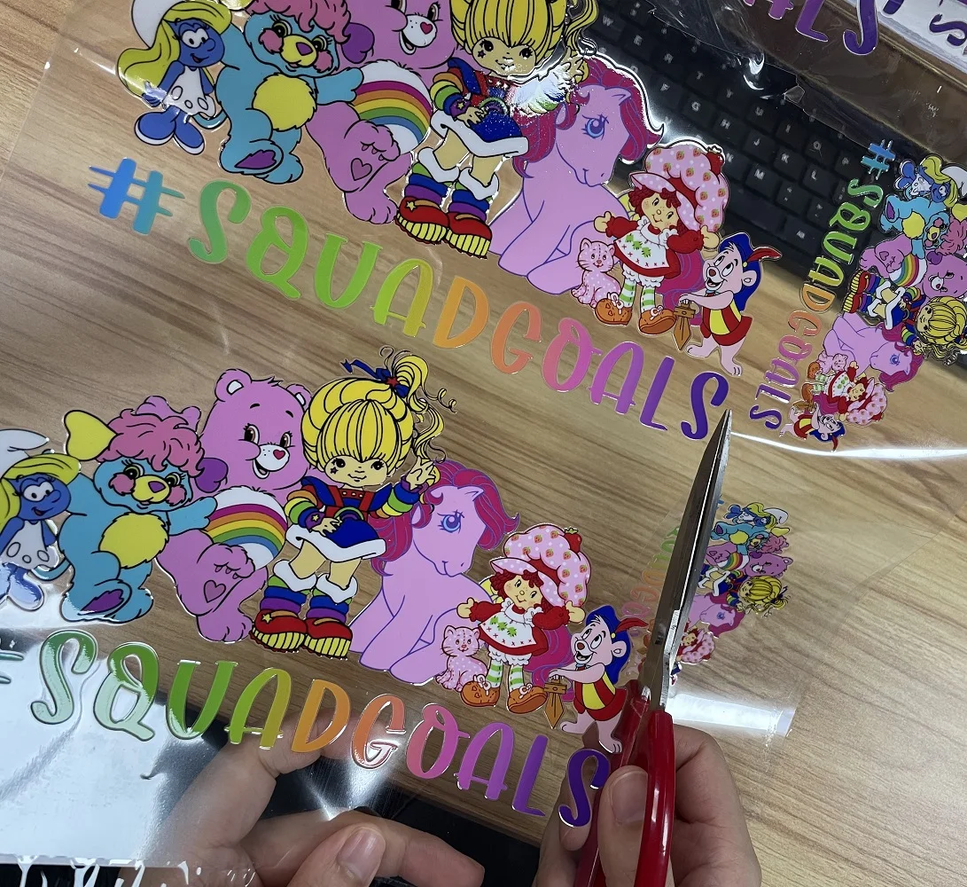DOMSEM Roll to Roll UV DTF Film Sticker Printing Machine All in One UV DTF Printer
