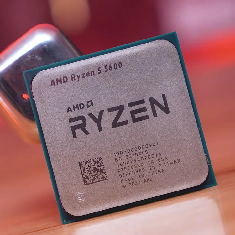 AMD Ryzen 5 5600 6コアデスクトップコンピュータープロセッサー