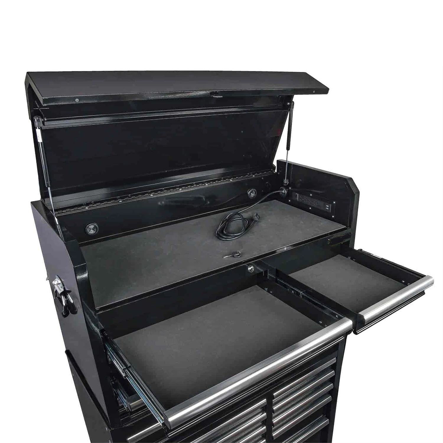 Movable Tool Cabinet with Handles Can Be Separated and the Top Can Be Opened details