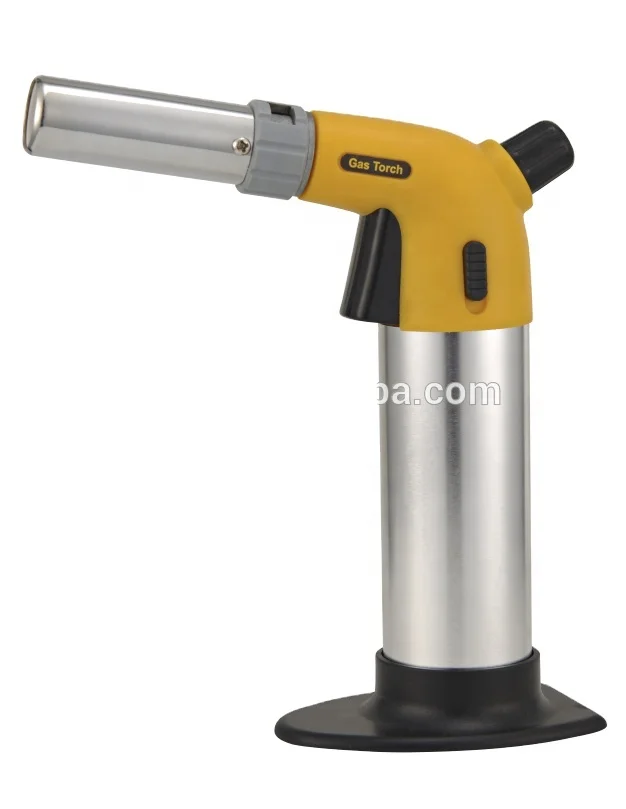 KLL-8820A Professional Chef Cooking Blow Torch Hand-held Kitchen Culinary Refillable Butane Gas for Caramel Pudding