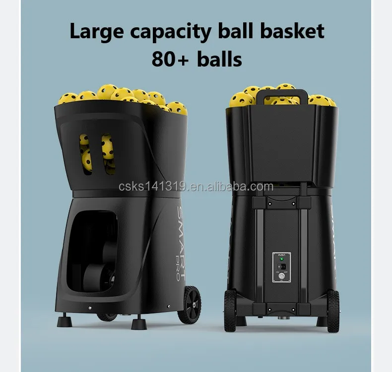 New Professional Throwing Machine Training Pickleball Machine App And Remote Control factory