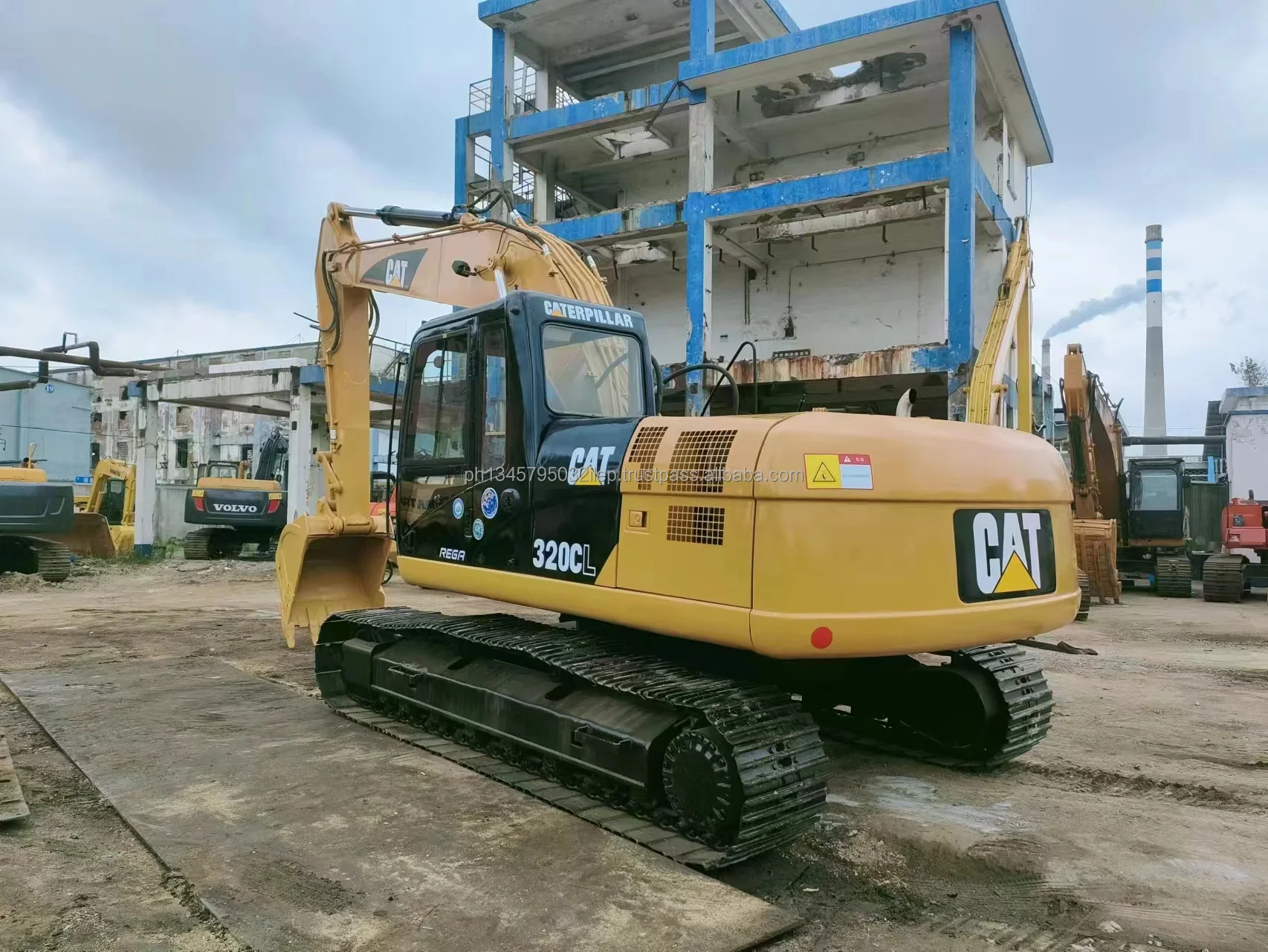 Used Cat 320c Excavator Japan Made 320 320dl 320d2 320cl Caterpillar Excavator Cat 320cl 2185