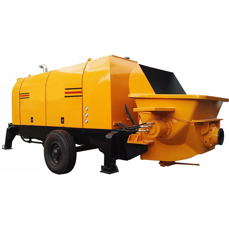 Remote Control Toy Mobile Small Concrete Mixer Pump Inclined Concrete Transfer Pump for Sale in Philippines