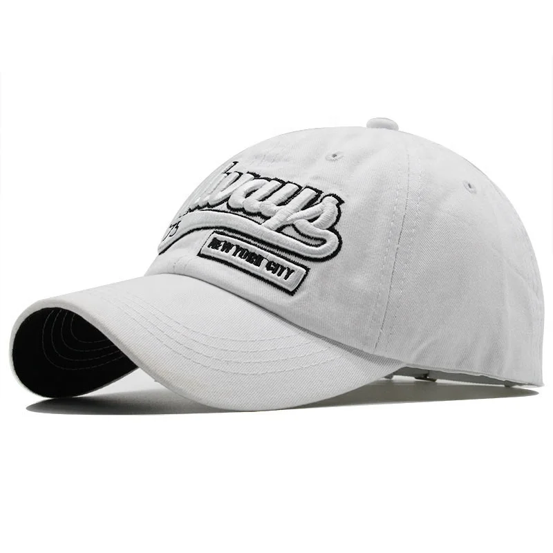 Unisex Embroidery 8 Panel Acrylic Plain 