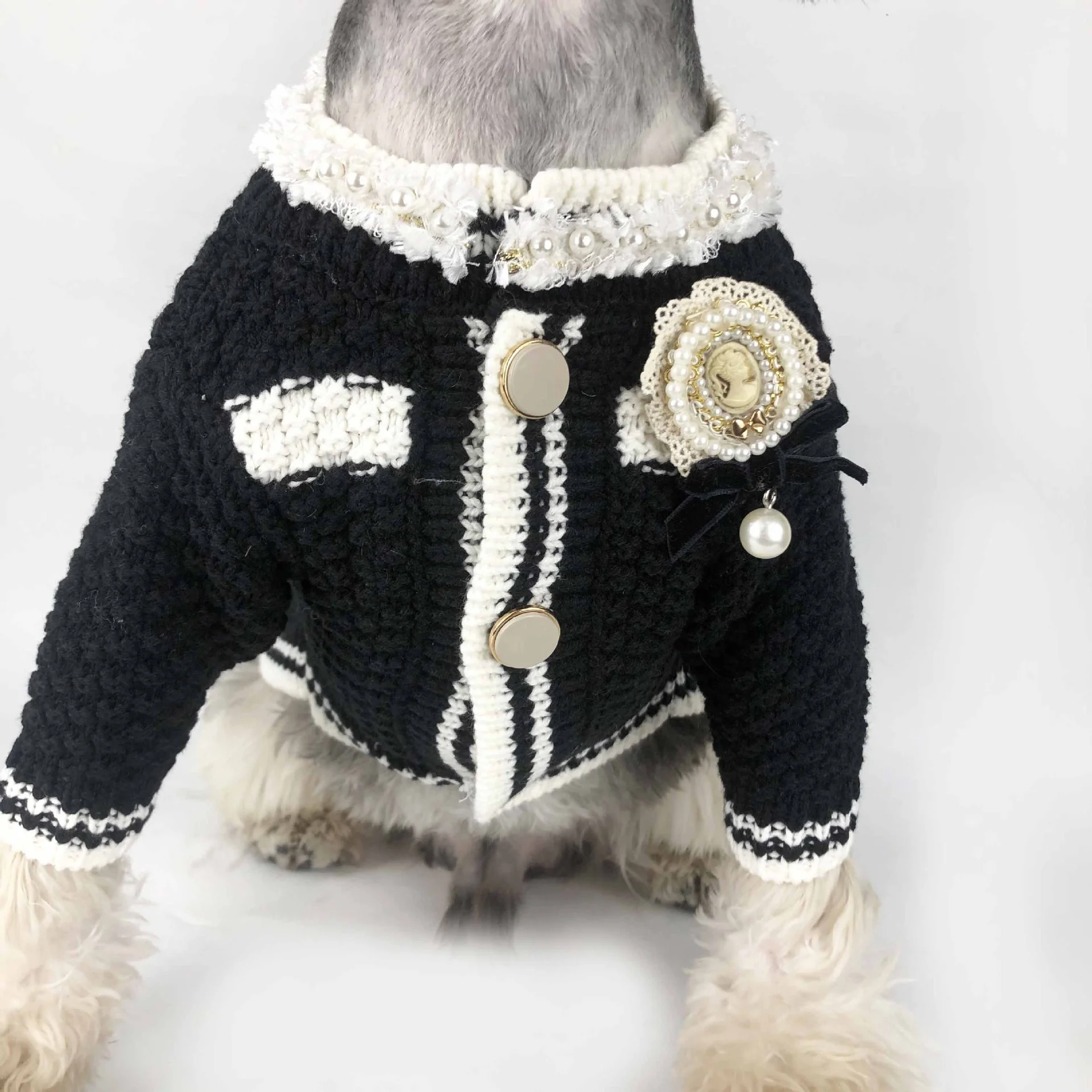 Classic Dog Sweater Modern Pet Shop Wholesale Luxury Dog Clothes