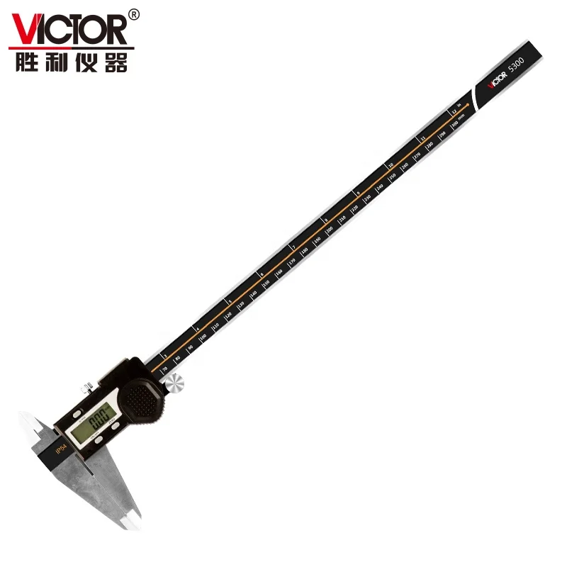 VICTOR  5300  Electronic Digital Vernier Caliper 150mm 200mm 300mm Range Easy to Measure Length Depth Inner Outer Diameter Read