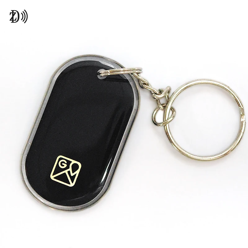 NFC TAG 13.56MHz PET/PVC/Metal NFC Chip Customized Waterproof Epoxy Tag RFID NFC Keychain Key Fob