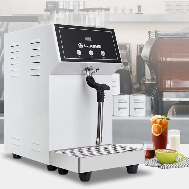 High Quality Strong Steam 5L Single Group Milk Steamer Heating Drinks Hot Water Boiler Milk Foaming Machine