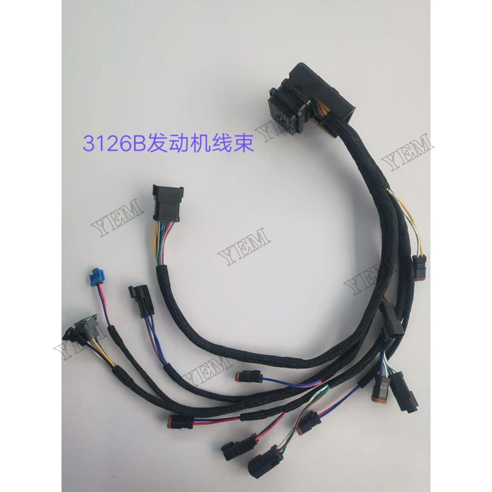 Engine Wiring Harness for Caterpillar 3126B Replacement Engine Parts 2
