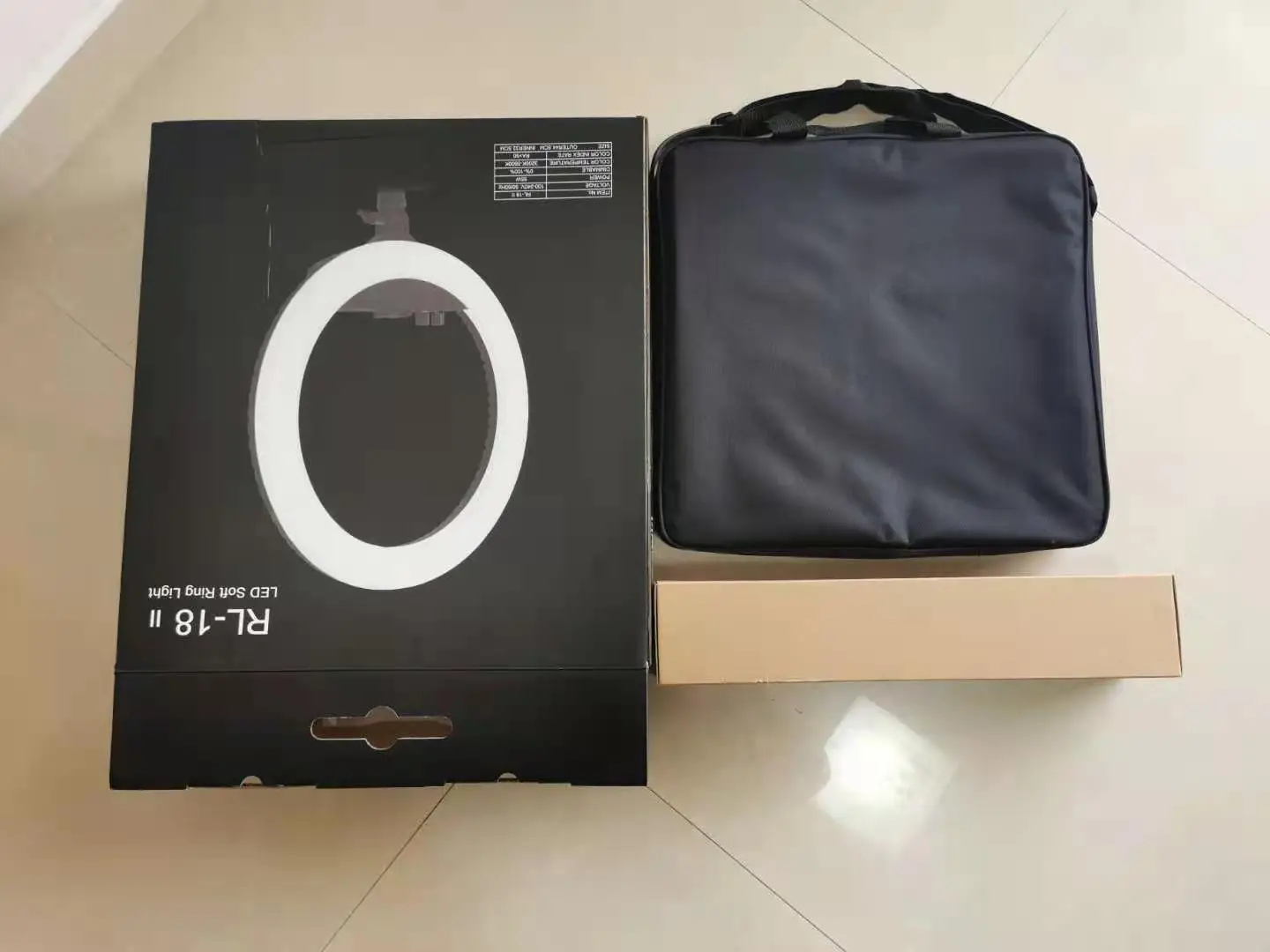 Ring light 18 inch 55W 512 Leds CCT Dimmable Big LED Ring Light With Tripod Stand