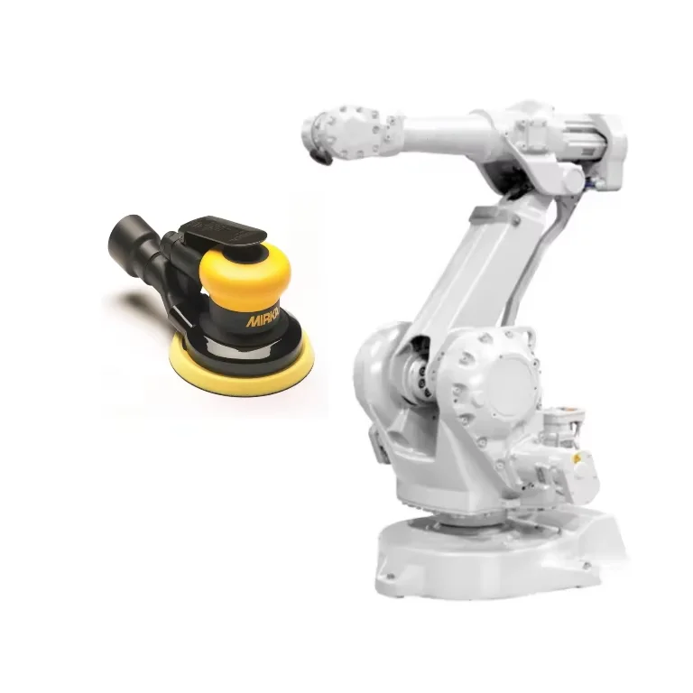 IRB 2400 6 Axis Robot Arm Industrial 1550MM Reach With Robotic Arm Sander for Polishing Grinding Robot