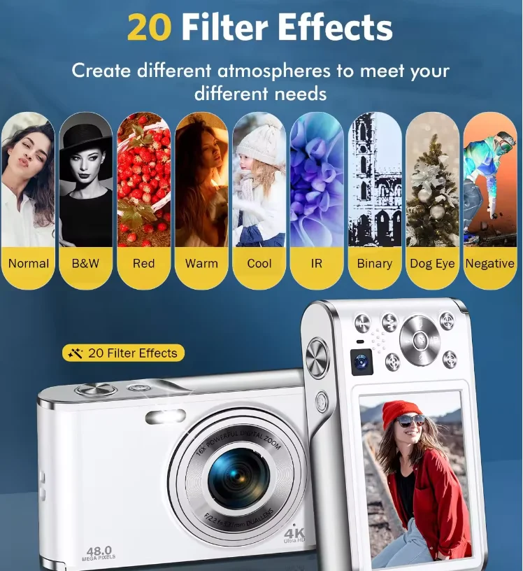 OEM DC306L Digital Small Camera, 48MP resolution