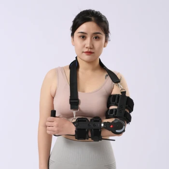 Adjustable Elbow Joint Brace Support Post OP Elbow Immobilizer Orthopedic Hinged Rom Elbow Brace