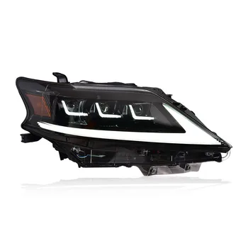 Car Styg Head Lamp for LEXUS RX 2009-2015 Headlight DRL Projector Lens Dynamic LED Turn signal Auto Accessories