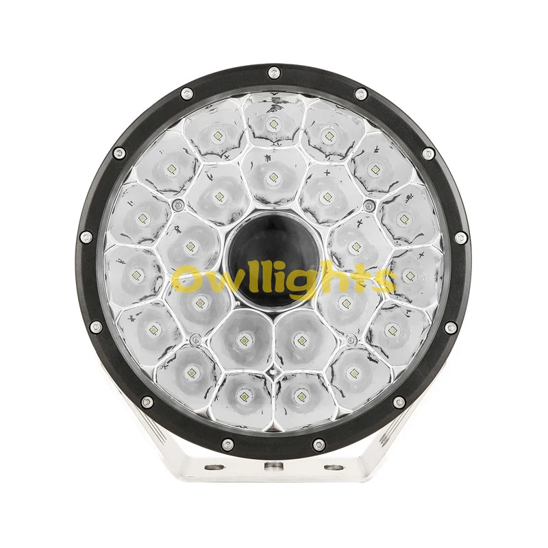 Professional 12V 24V 135w LED Lser lamp Motorcycle LED Headlight 9inch 4x4 LED Laser Off Road Car Driving Light