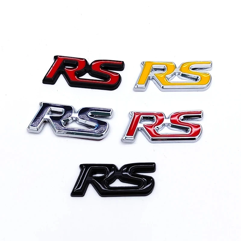 Professional Custom Electroplate Chrome ABS Plastic 3D Letters Car Grille Emblem Logo Badges With Self-Adhesive
