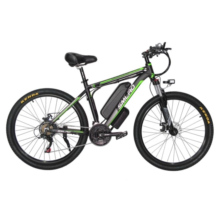 C6 1000w Motor 13ah Lithium Battery Electric Mountain Bike 26