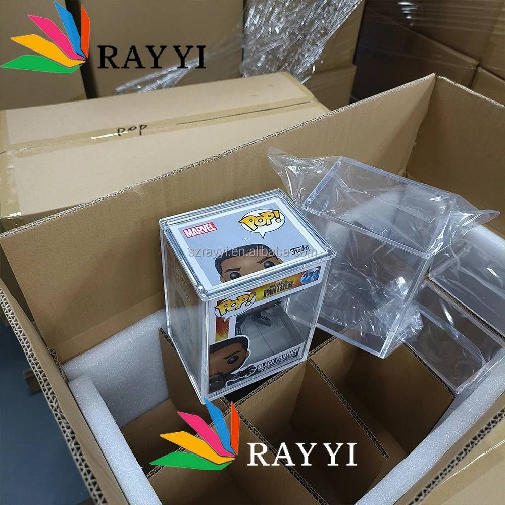 Rayyi Wholesale Stack Funko Pop Hard Case Acrylic For 4" Funko