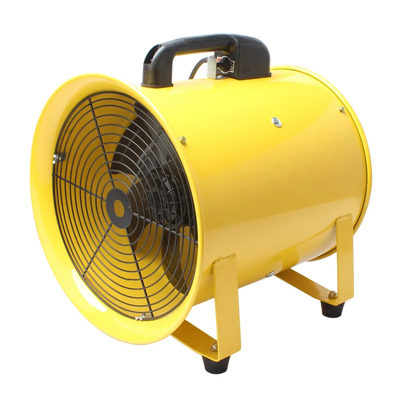 Hangda Axial fan 8/10/12 portable exhaust fan with 5m/10m PVC pipe