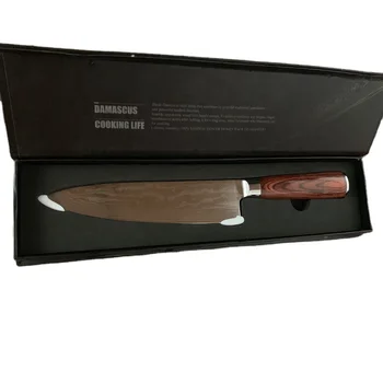 Read to Ship Hot Sell High Quality 8 Inch Professional Kitchen Knife Chef Knives Damascus Steel Kitchen Chef Knife