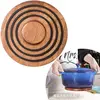 Acacia wood with magnetic seat