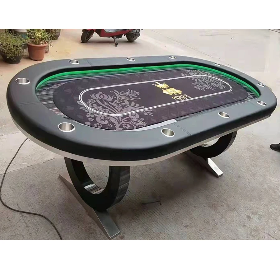 Sanzheng Luxury Leather Poker Table - High Quality Casino