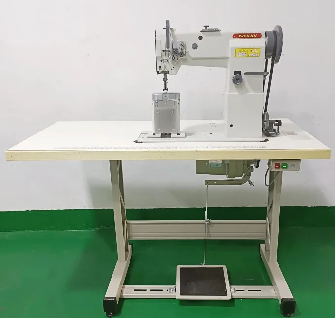 Lockstitch Double Needle Sewing Machine Industrial For Shoes Leather
