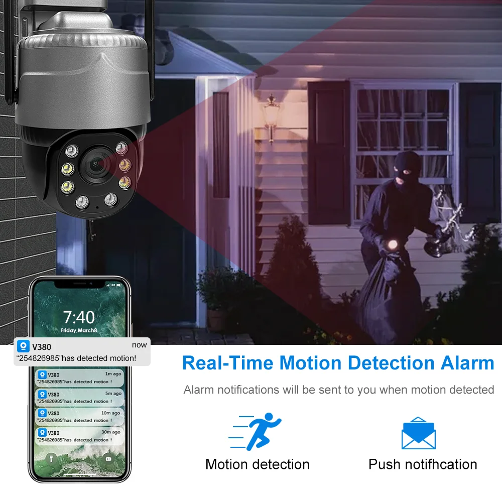 4G Rotirajuća Kamera C20 - V380 Pro