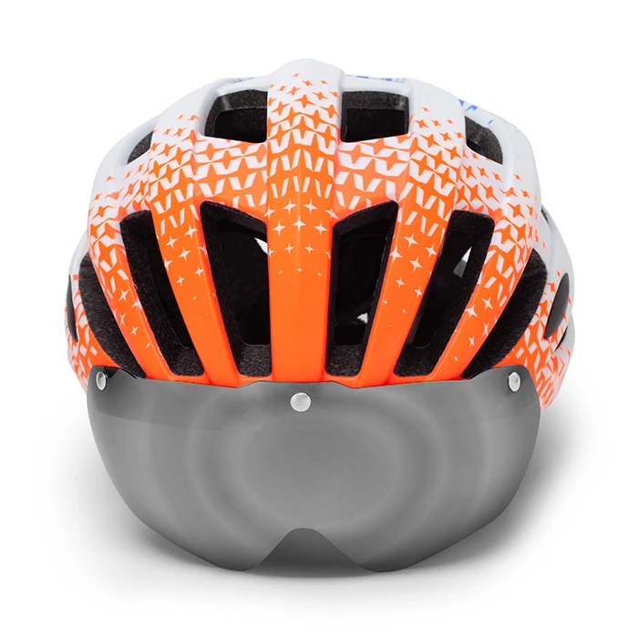 LC Huizhou Factory Detachable Magnetic Lens Road Bike Helmet for Women Men