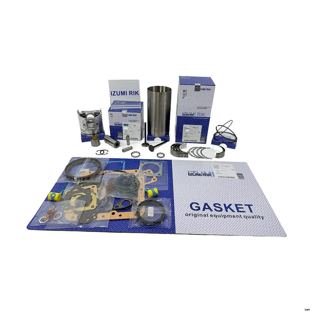 FL1011 Overhaul Rebuild Kit with Overhaul Kit Main & Conrod Bearing with Thrust Washer Valve Guide & Seat for Deutz