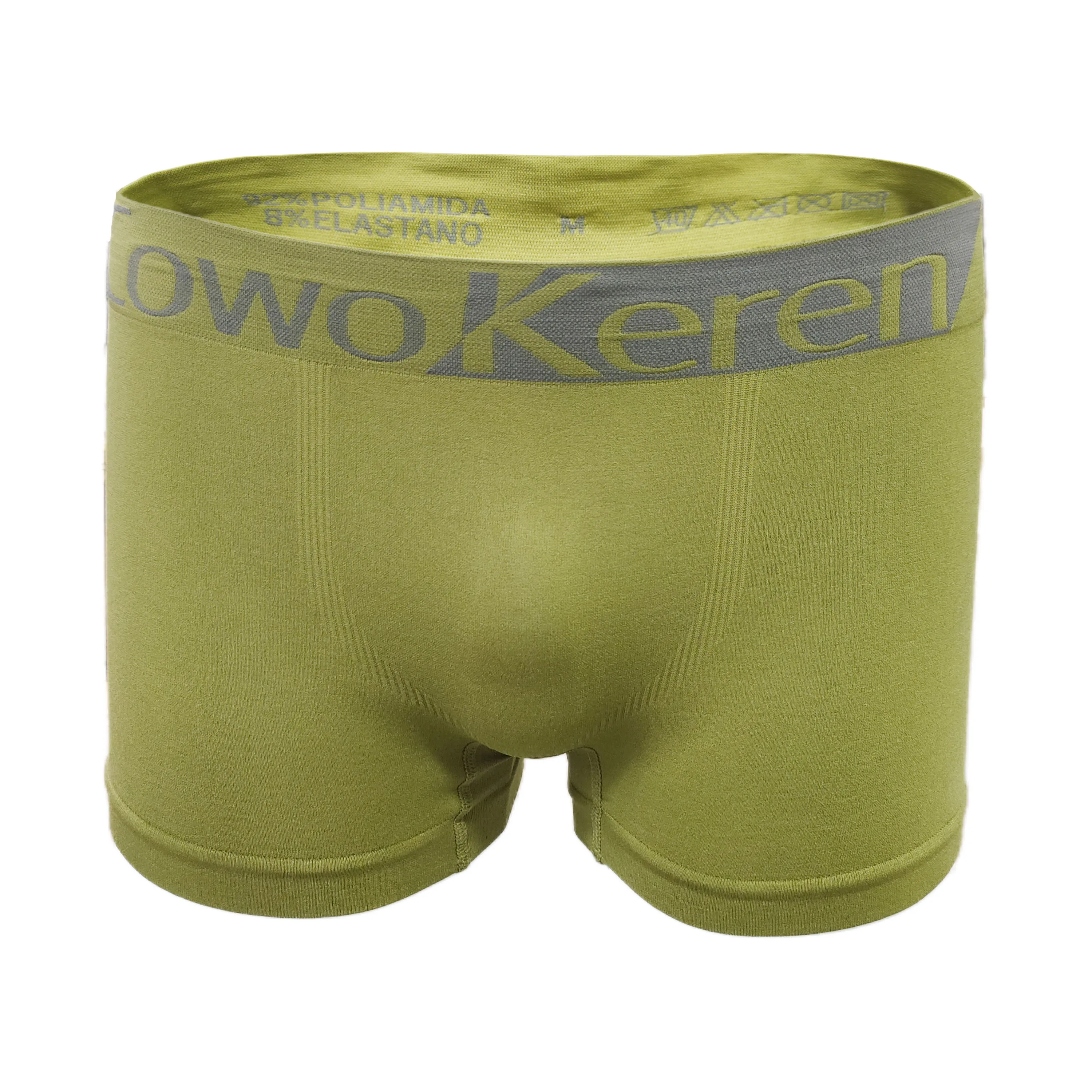 Wholesale Men's Colorful Boxer Briefs Breathable Sports Seamless Men's