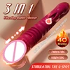 Rosso (vibratore coniglio con dildo spingente)