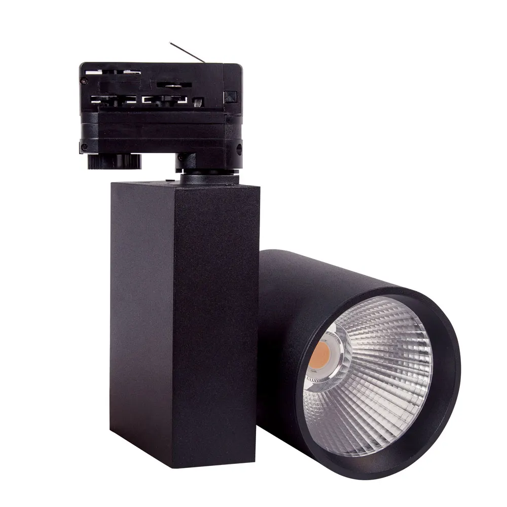 30W 40W COB rail light kit two-wire four-wire rail head