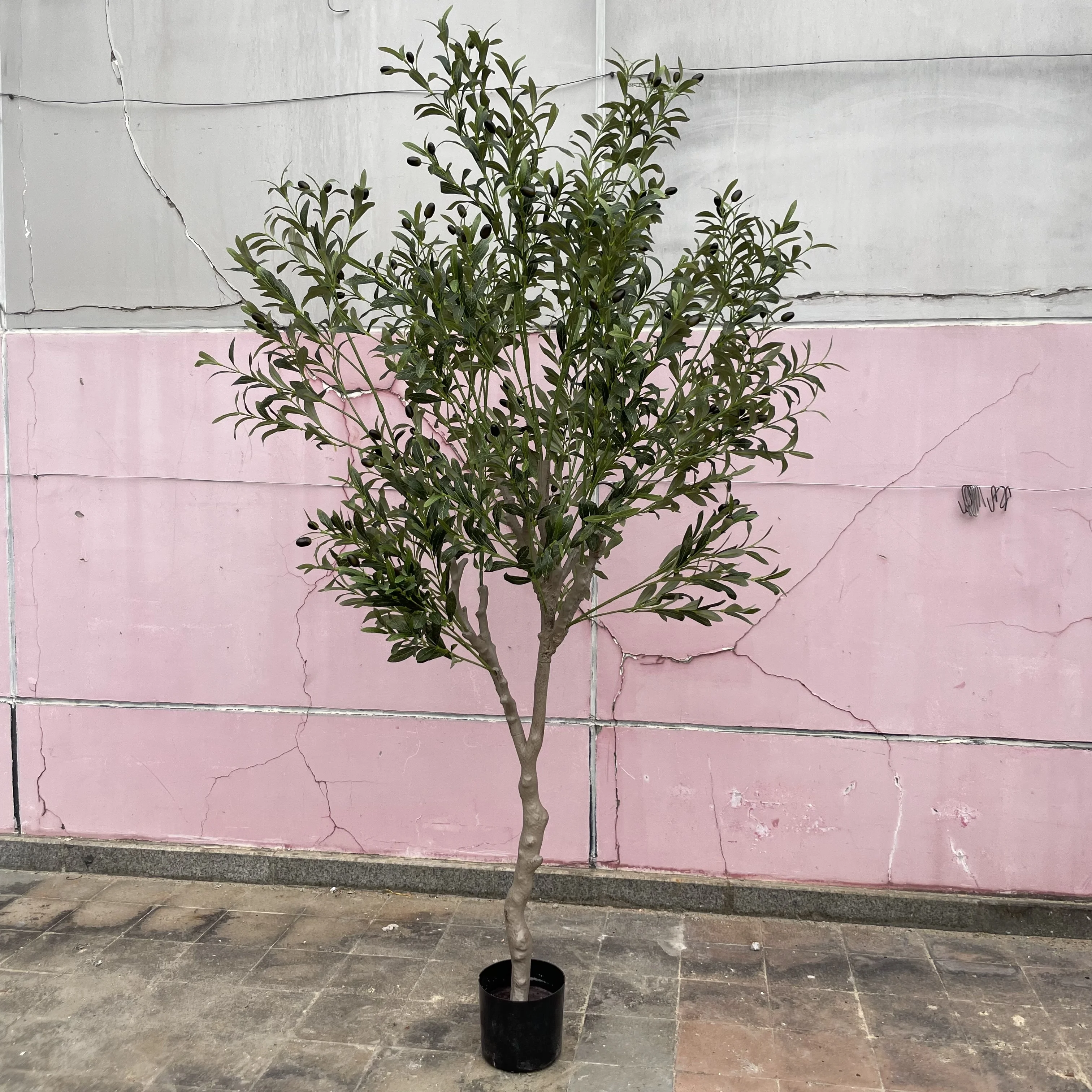 Bestseller Kleiner Knstlicher Olivenbaum Topfpflanze Seidenbltter Bonsai  fr Schlafzimmer Bro Garten Hochzeiten Geburtstage Kunststoffmaterial