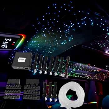 2025 Latest Version Starry Sky Top Symphony Style Small Module Easy Hide Star Roof Ceiling Light Kit Universal All Car Models