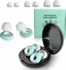 White Color Copper Coin Black With 3 Pairs Of Ear Caps
