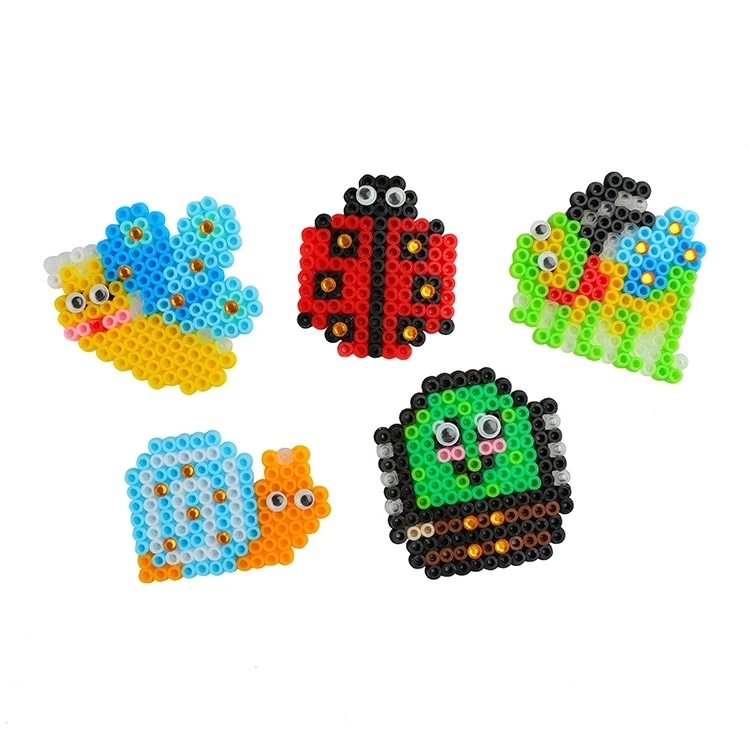 Wholesale 5mm Puzzle Game Diy Hama Perler Beads Educational Toy