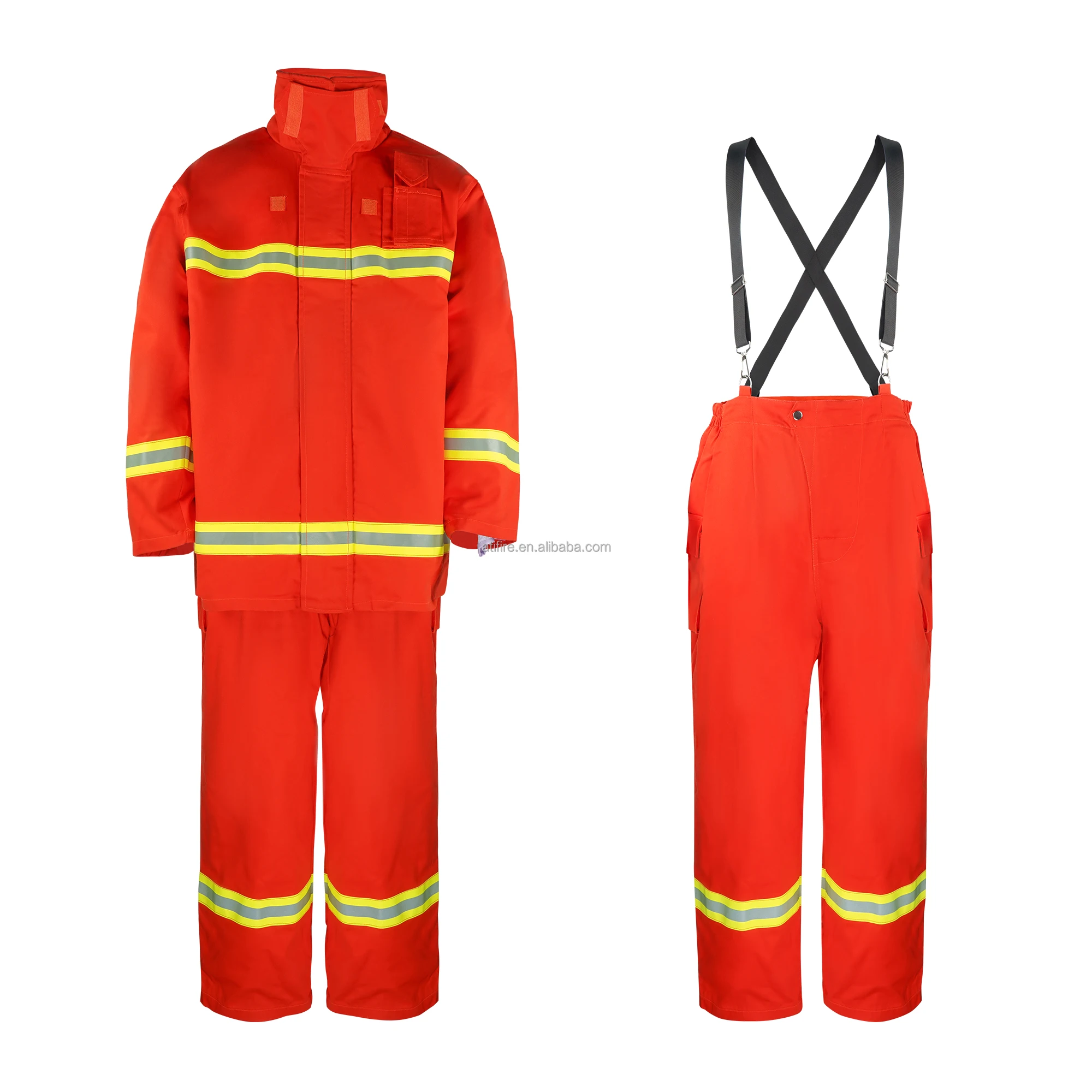 High Quality Aramid Fire Fighting Suits Fire Fighting Fireman Suits For ...